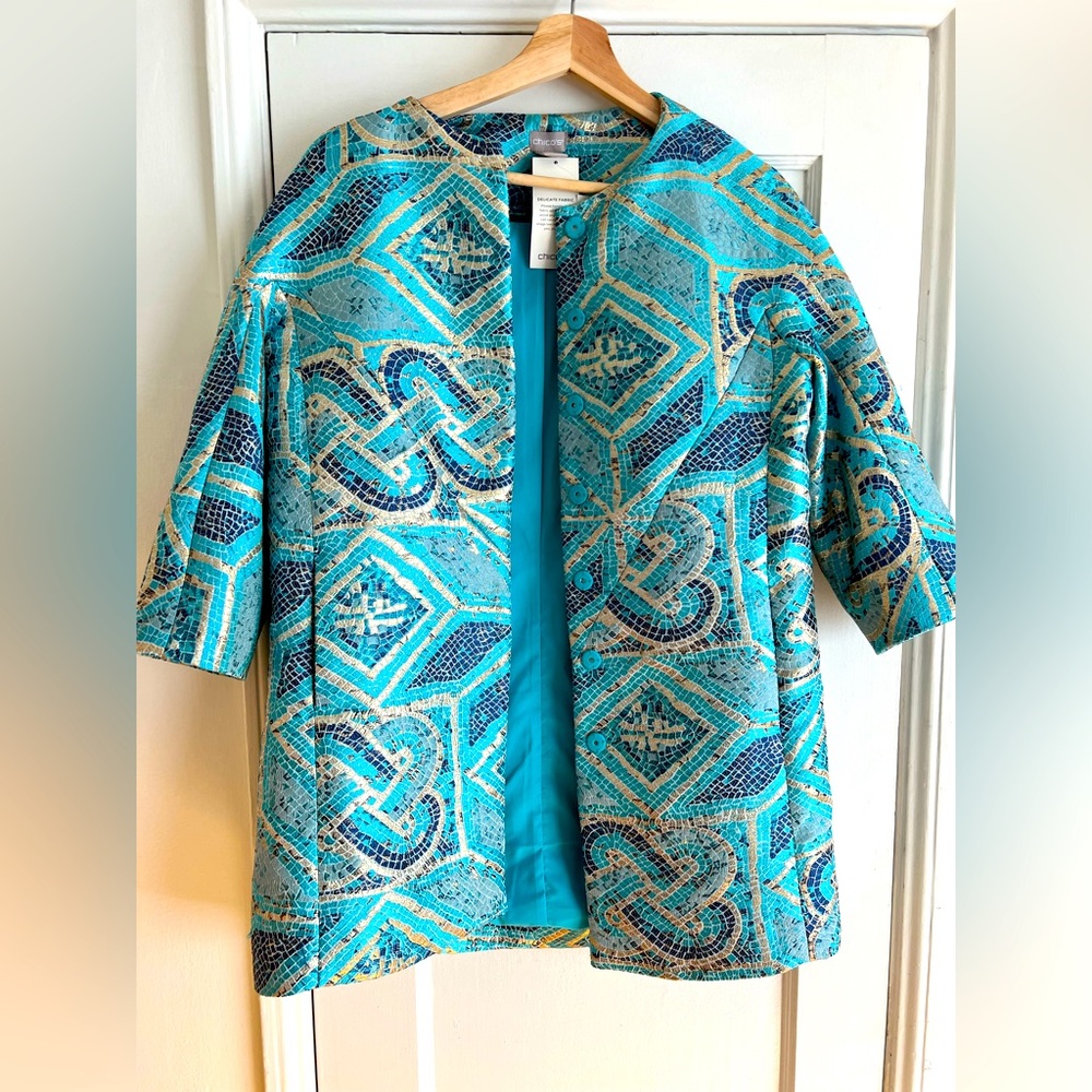 Super fun and festive embroided jacket!